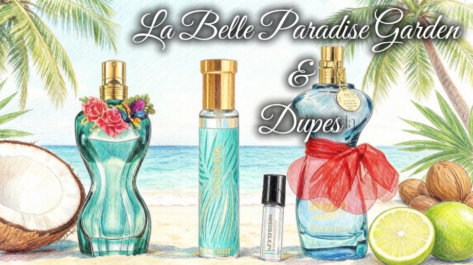 🥥 Jean Paul Gaultier La Belle Paradise Garden, его дьюп Urban Women Paradise  и Adopt Coco Lada 🥥