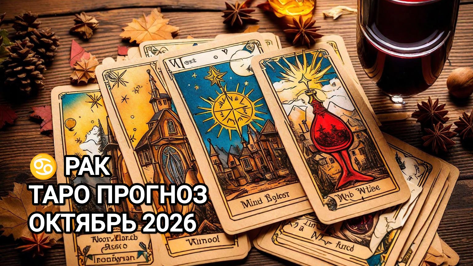 ♋ РАК ✨ ТАРО ПРОГНОЗ 🍁 ОКТЯБРЬ 2026