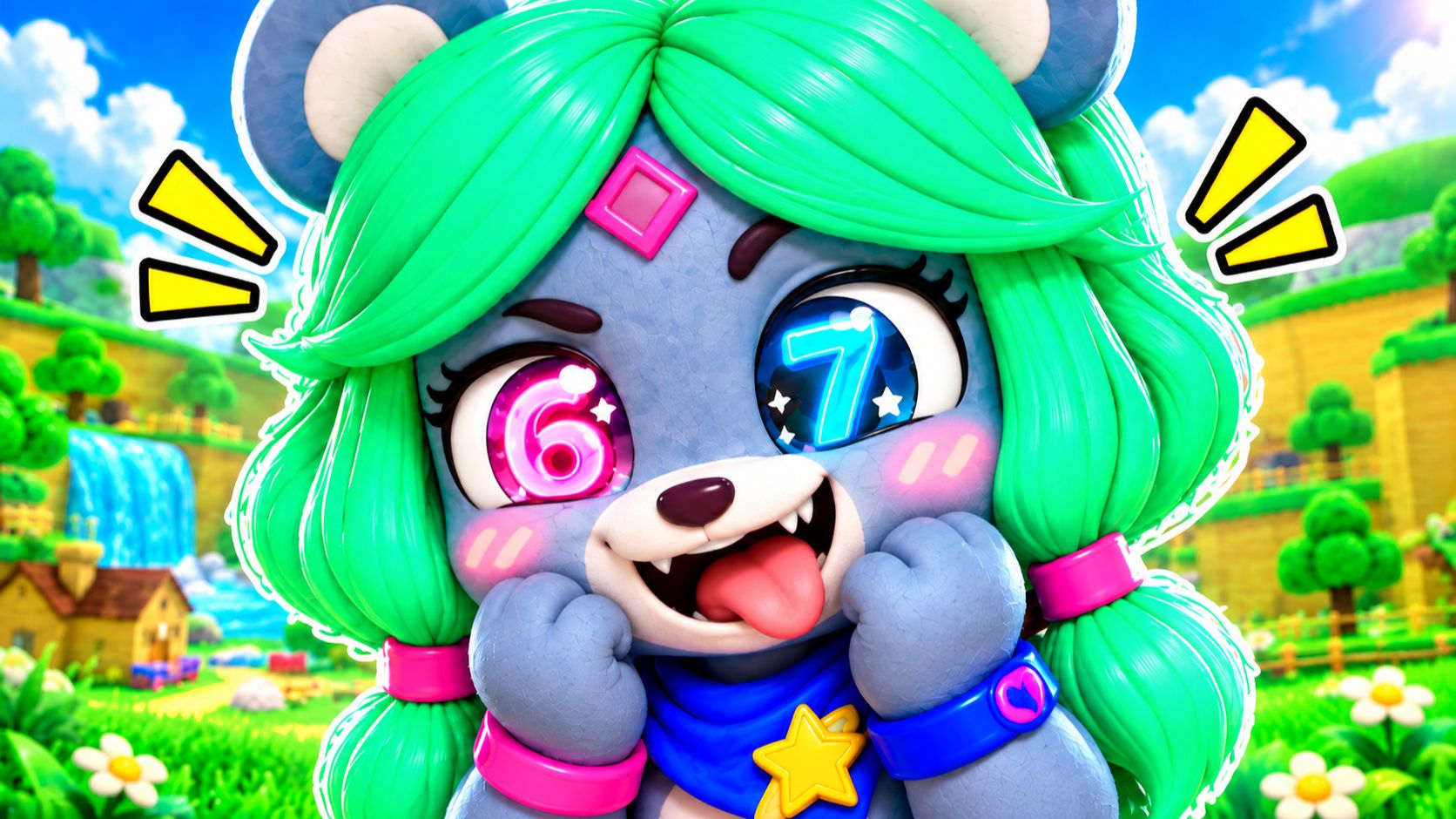 😱Я УЗНАЛА СЕКРЕТ 67 В ИГРЕ СУПЕР МИШКА SUPER BEAR ADVENTURE