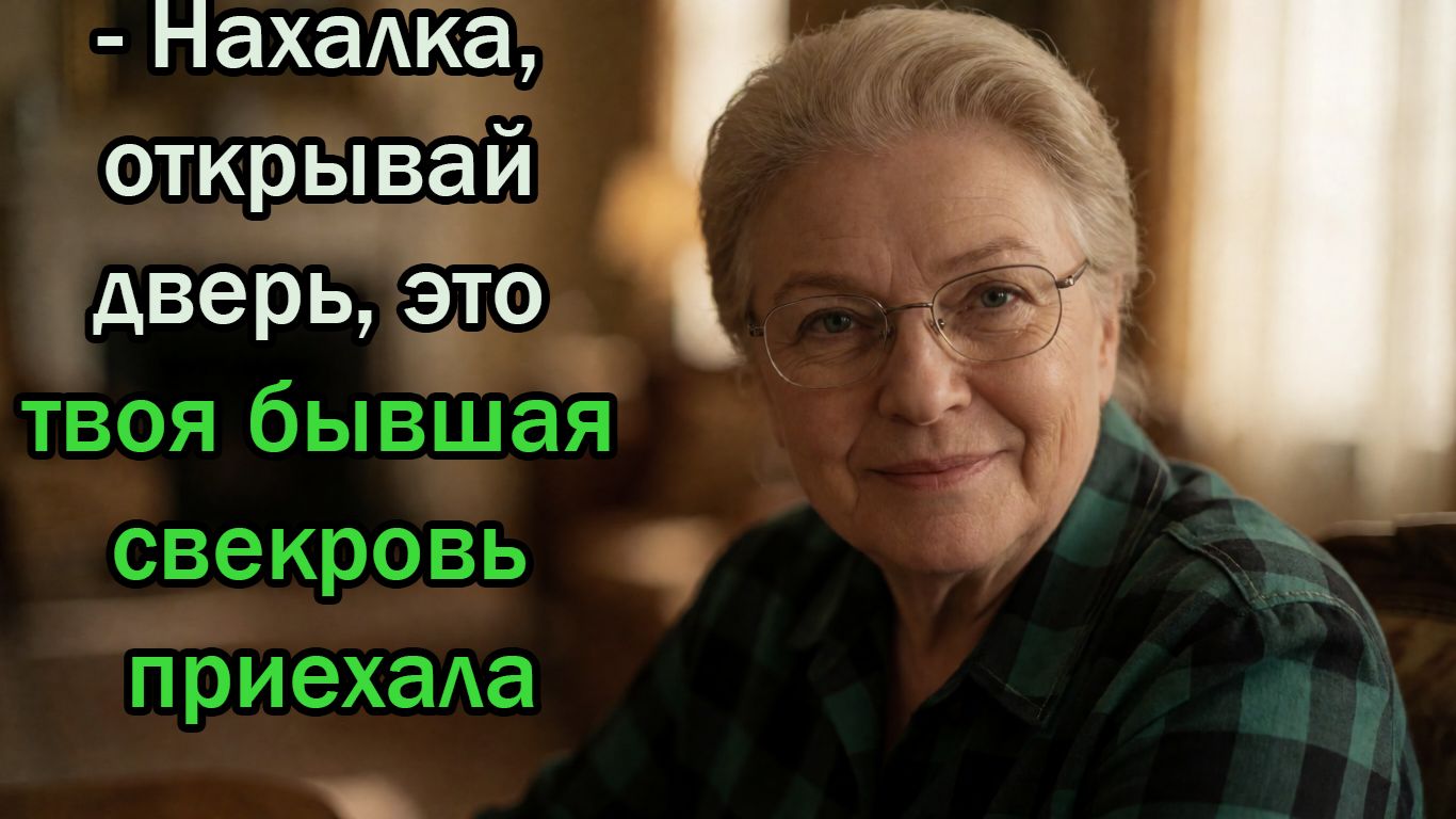 - Нахалка, открывай дверь, это твоя бывшая свекровь приехала. Истории из жизни