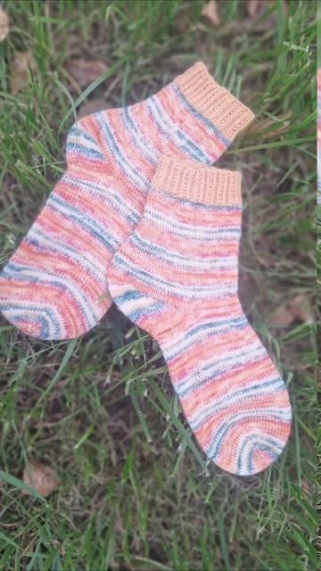🍂🌾🍁 Сентябрьские полосатики 🍁🌾🍂🧦 Отголоски Бабьего Лета... с солнышком и шикарными красками