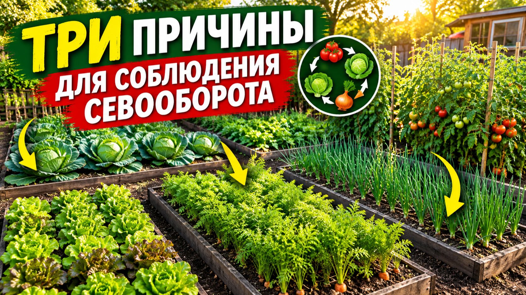 ОЧЕНЬ ВАЖНО! ТРИ ПРИЧИНЫ ДЛЯ СОБЛЮДЕНИЯ СЕВООБОРОТА!
