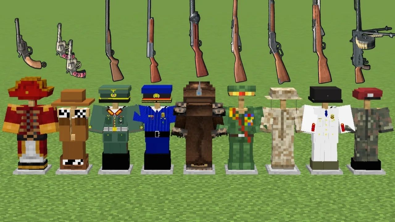 Какая броня Gunpowder Revolution в TaCZ лучшая в Minecraft?
