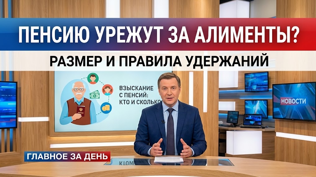 Алименты с пенсии в 2026 году: сколько могут удержать и что важно знать пенсионерам