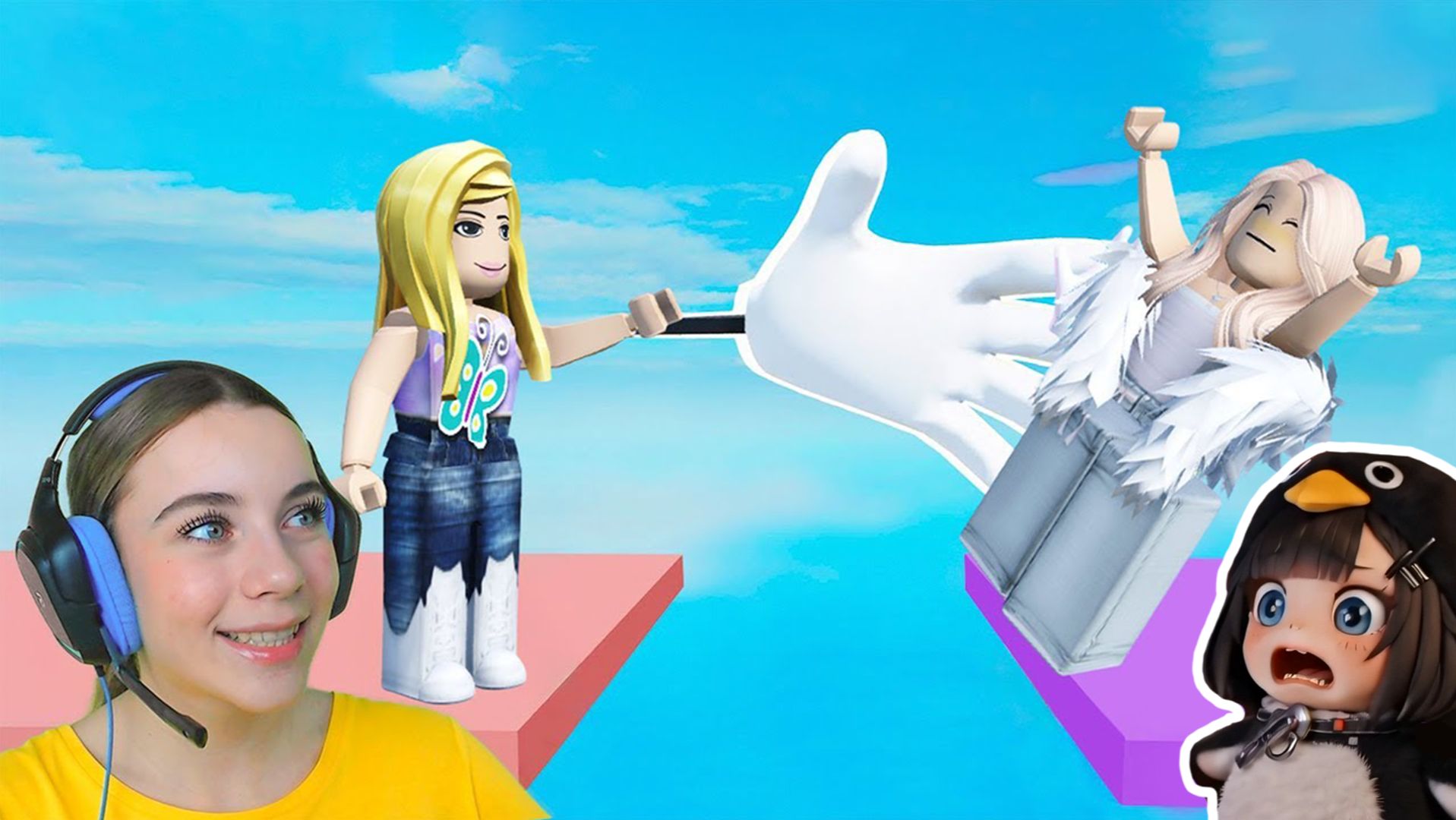 ПОЩЕЧИНА ДЛЯ АЛЁНЫ в ROBLOX!