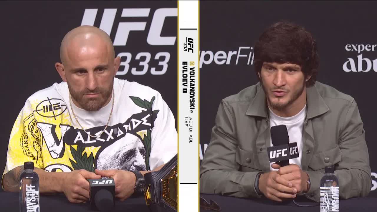 UFC 333: Пресс-конференция