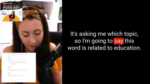 SPEAKING ENGLISH