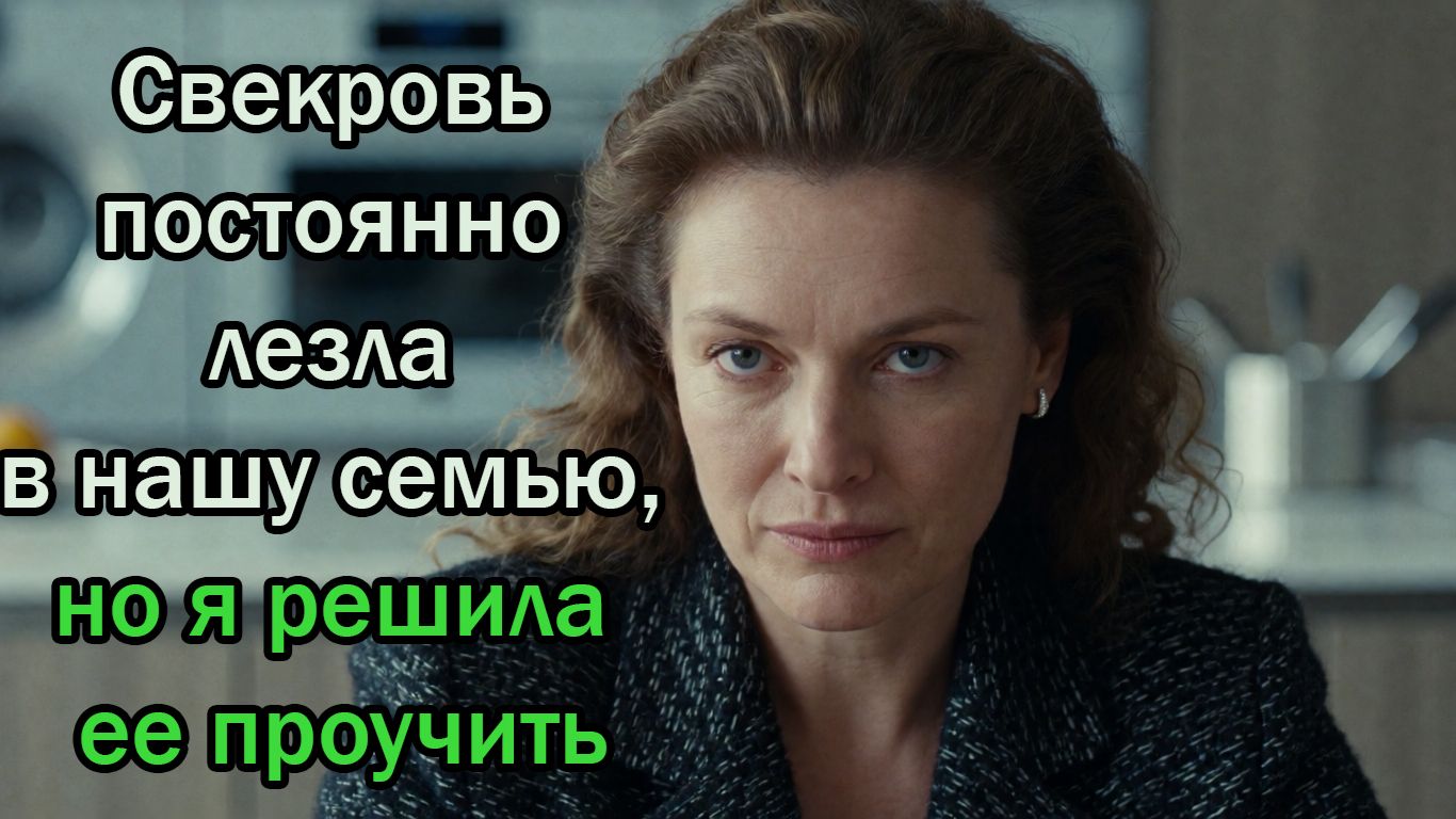 Свекровь постоянно лезла в нашу семью, но я решила ее проучить. Истории из жизни