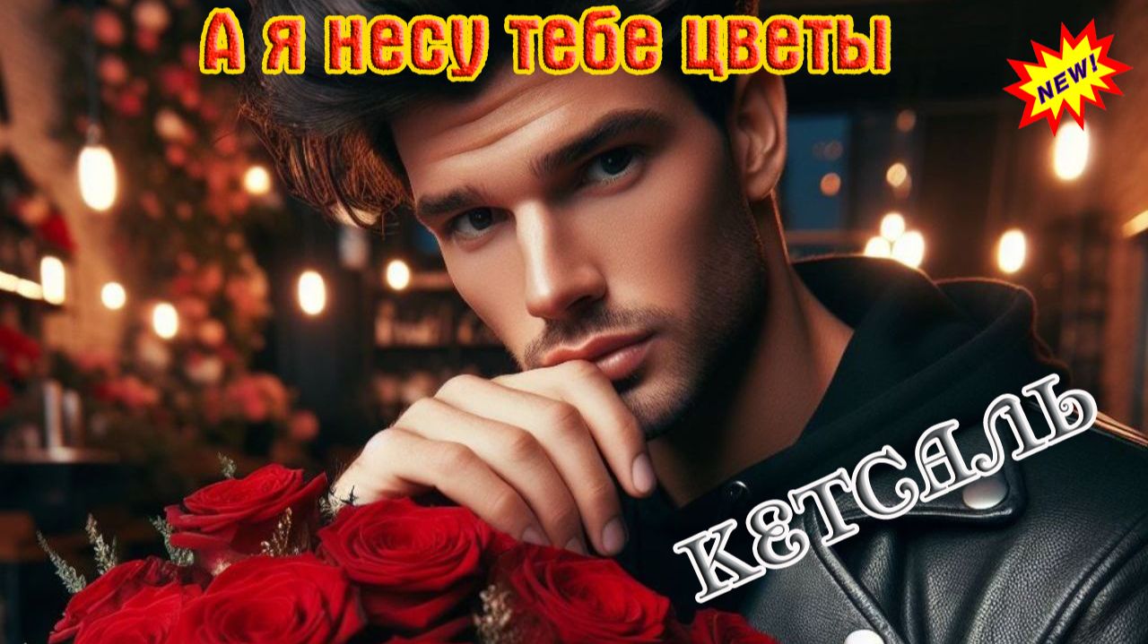Премьера! Шикарный Шлягер! КЕТСАЛЬ (Андрей Харьков) - А Я НЕСУ ТЕБЕ ЦВЕТЫ