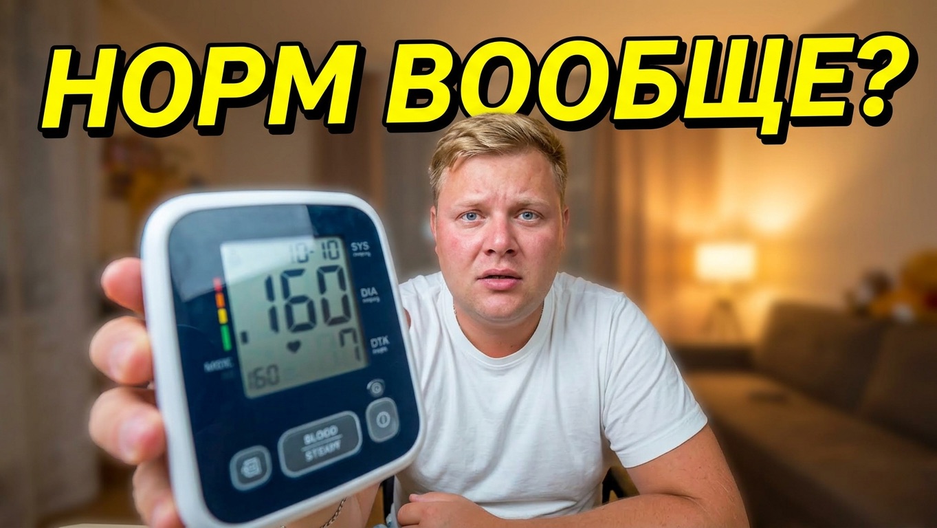ДАВЛЕНИЕ 160 В 33 ГОДА😲 НОРМ ВООБЩЕ?