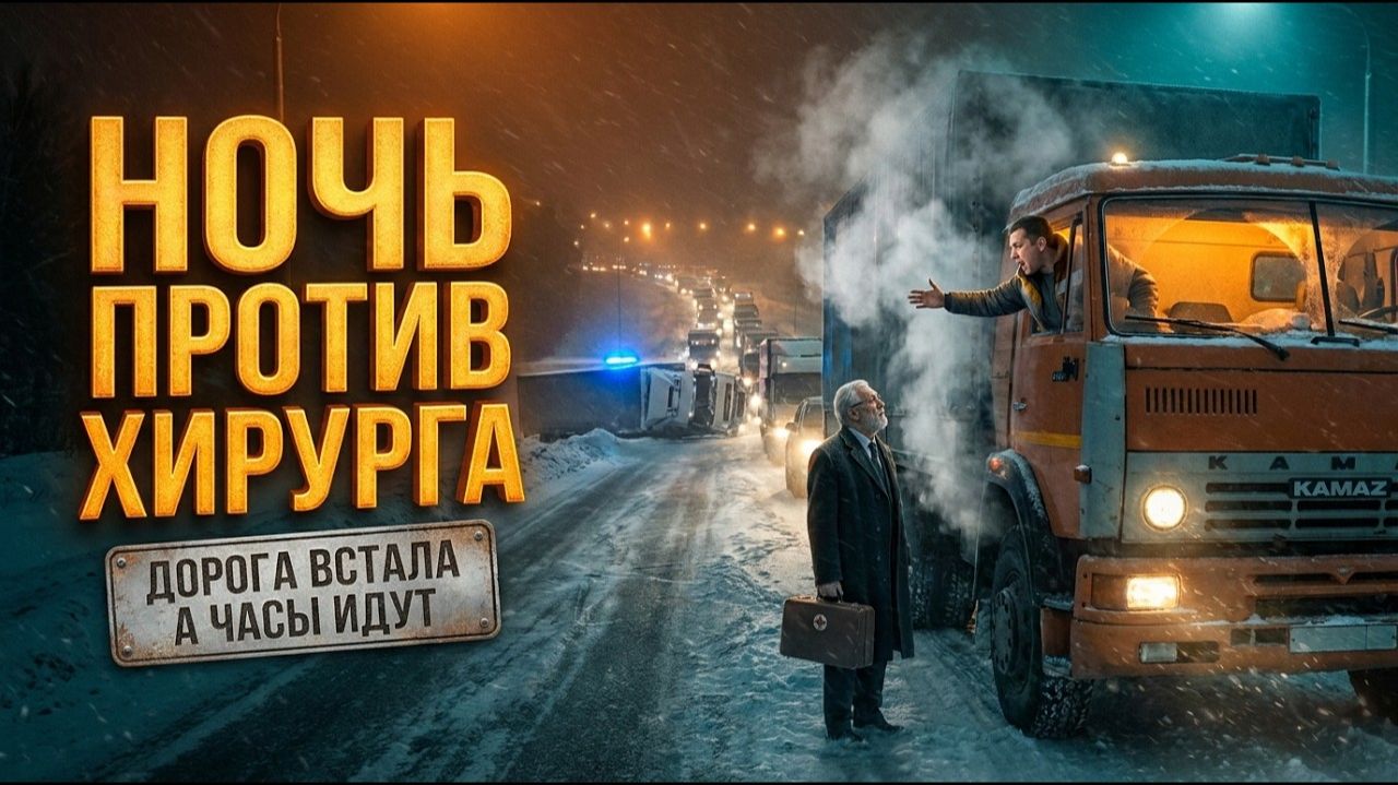 Рассказ дальнобойщика | Хирург велел гнать всю ночь — а кого мы спасали, я понял слишком поздно…