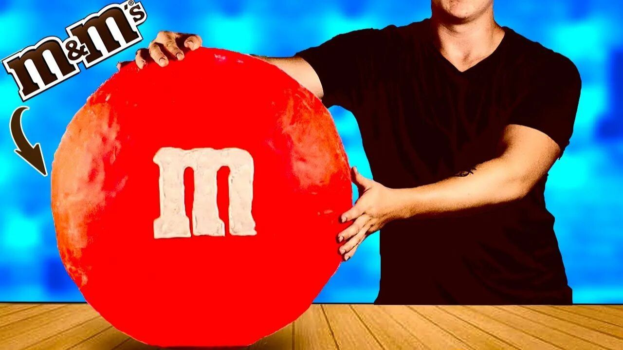 ПРИГОТОВИЛИ ОГРОМНЫЙ M&M'S ВЕСОМ 55 КИЛОГРАММ