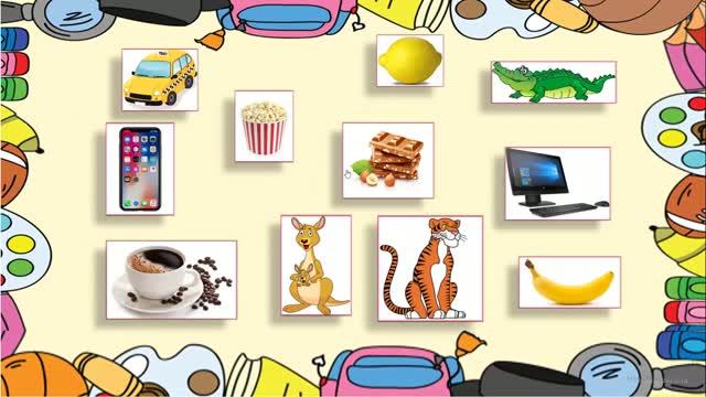 Слова уроки 1-3 (наши первые слова). Курс английского для дошколят и 1 класса
