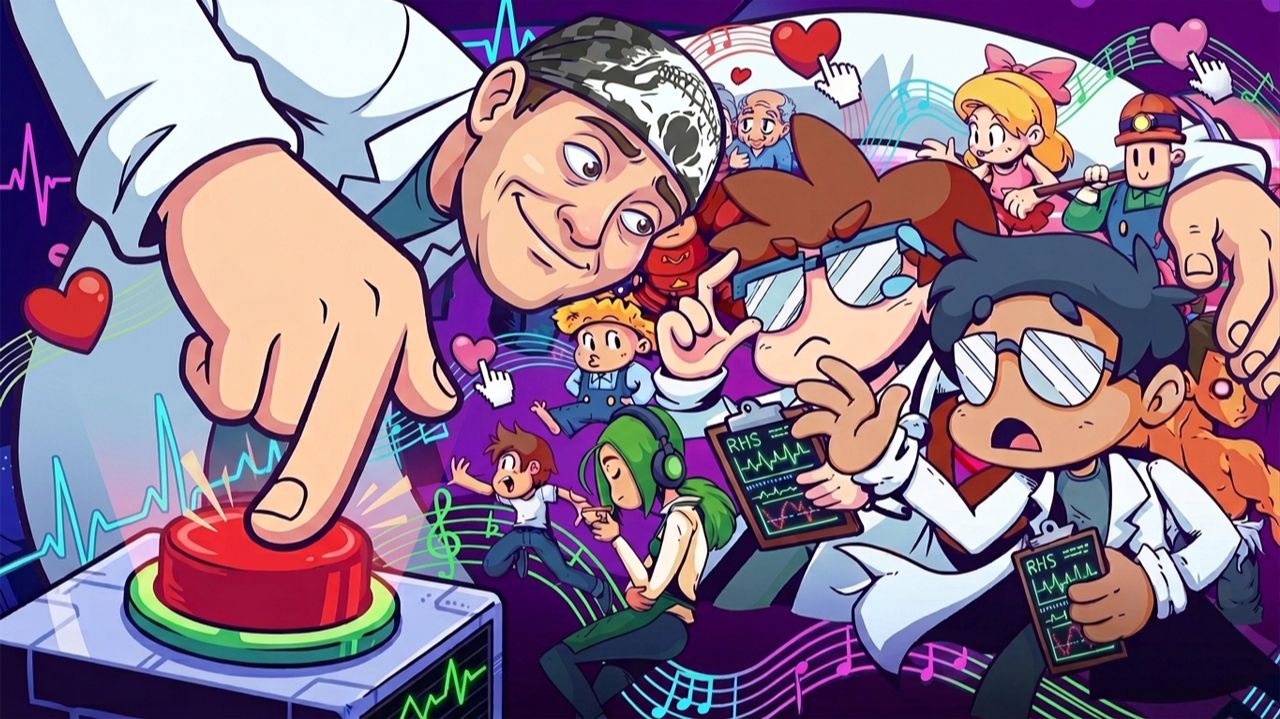 ВИТЕК ТЕПЕРЬ ДОКТОР ПАЛЕЦ! ДОКТОР РИТМА ► Rhytm Doctor