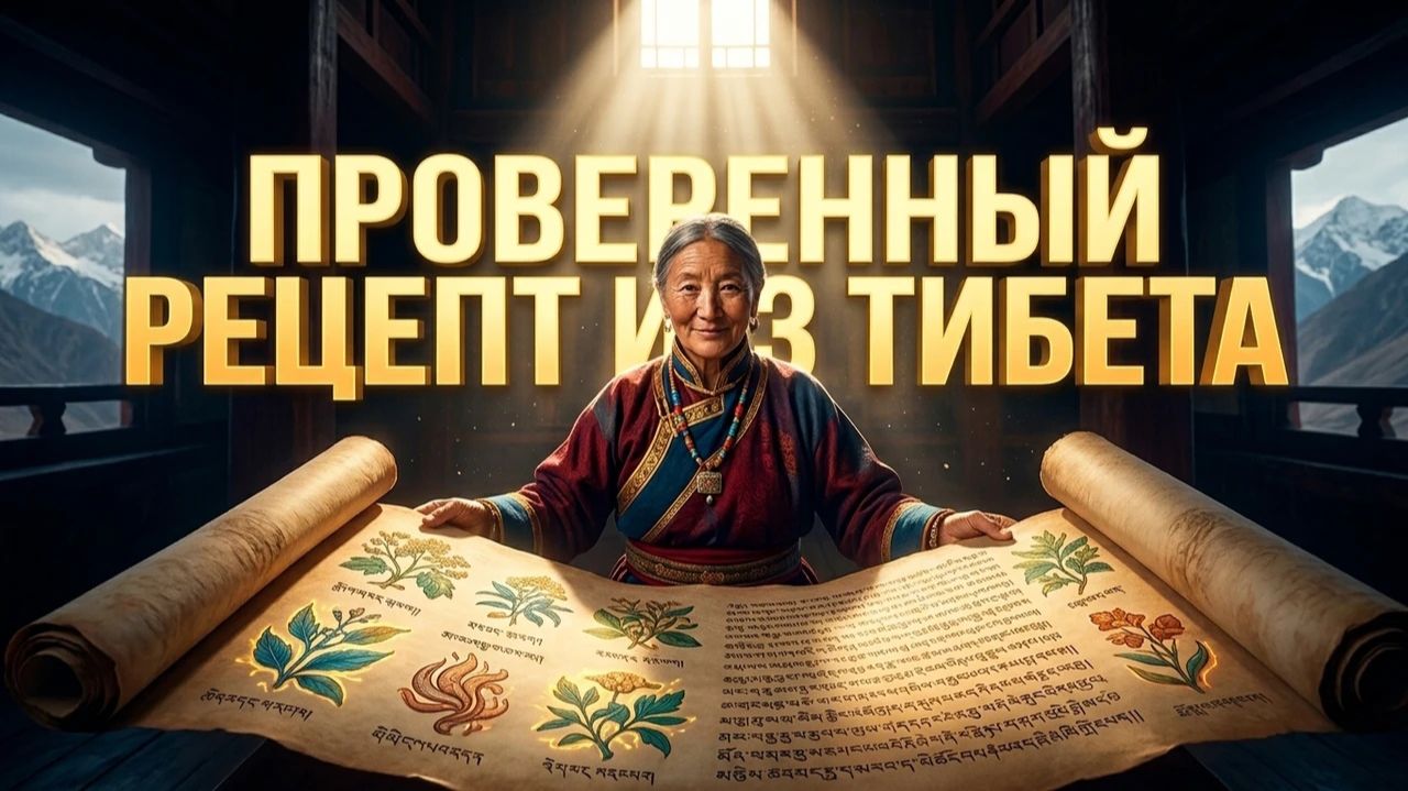 ПРОСТОЙ НО ЭФФЕКТИВНЫЙ РЕЦЕПТ ИЗ ТИБЕТА
