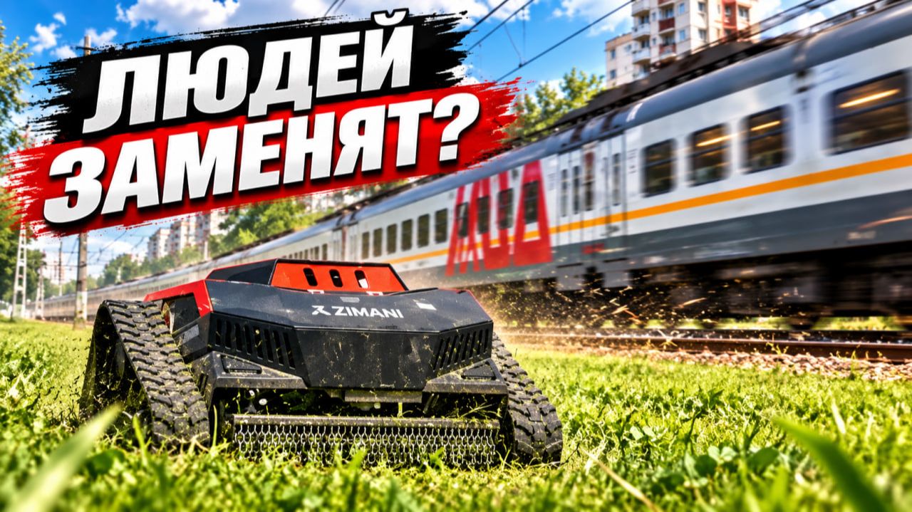ЖД будут обслуживать роботы? | Тестируем ГРОМ и УРАГАН