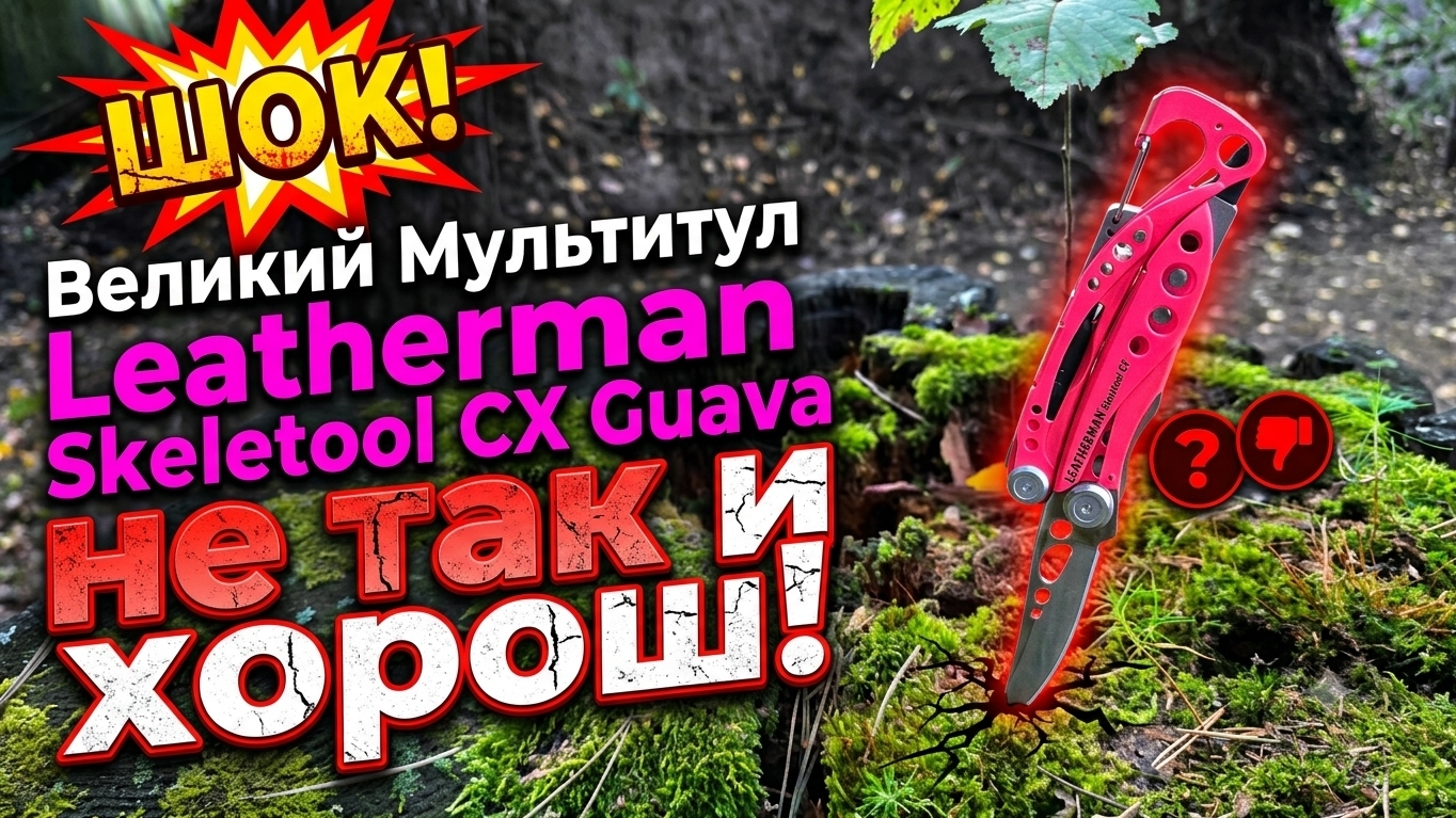 Leatherman Skeletool Cx Guava полная шляпа?