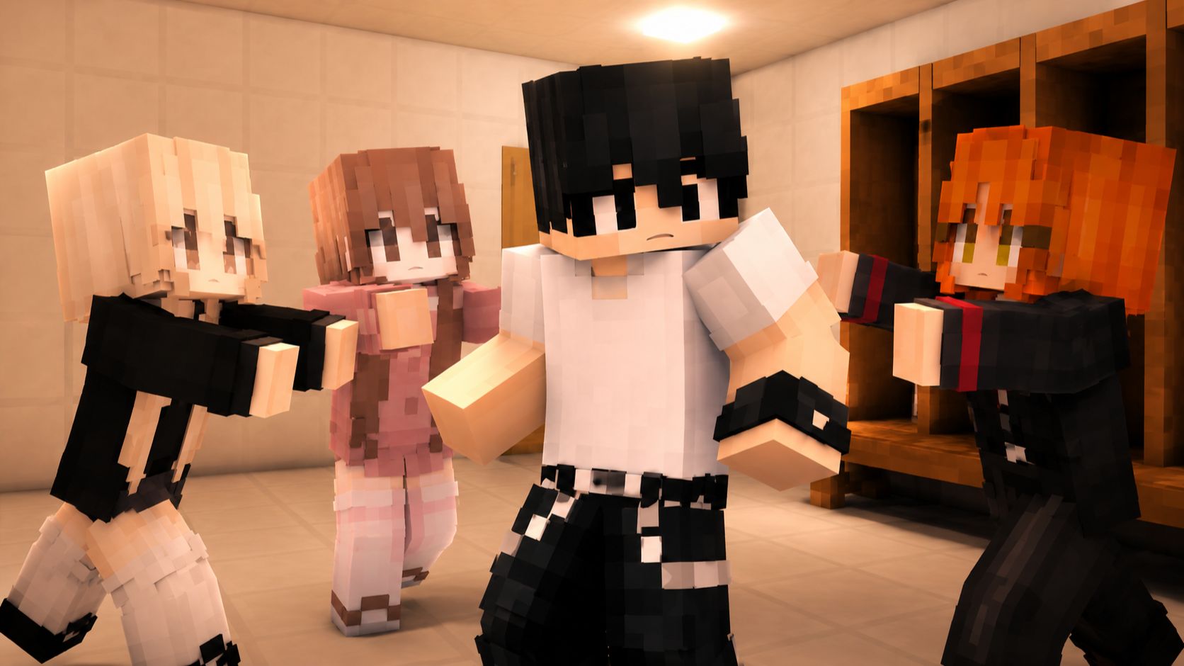 😱 100 ДНЕЙ В ШКОЛЕ ДЛЯ ДЕВУШЕК | Minecraft сериал