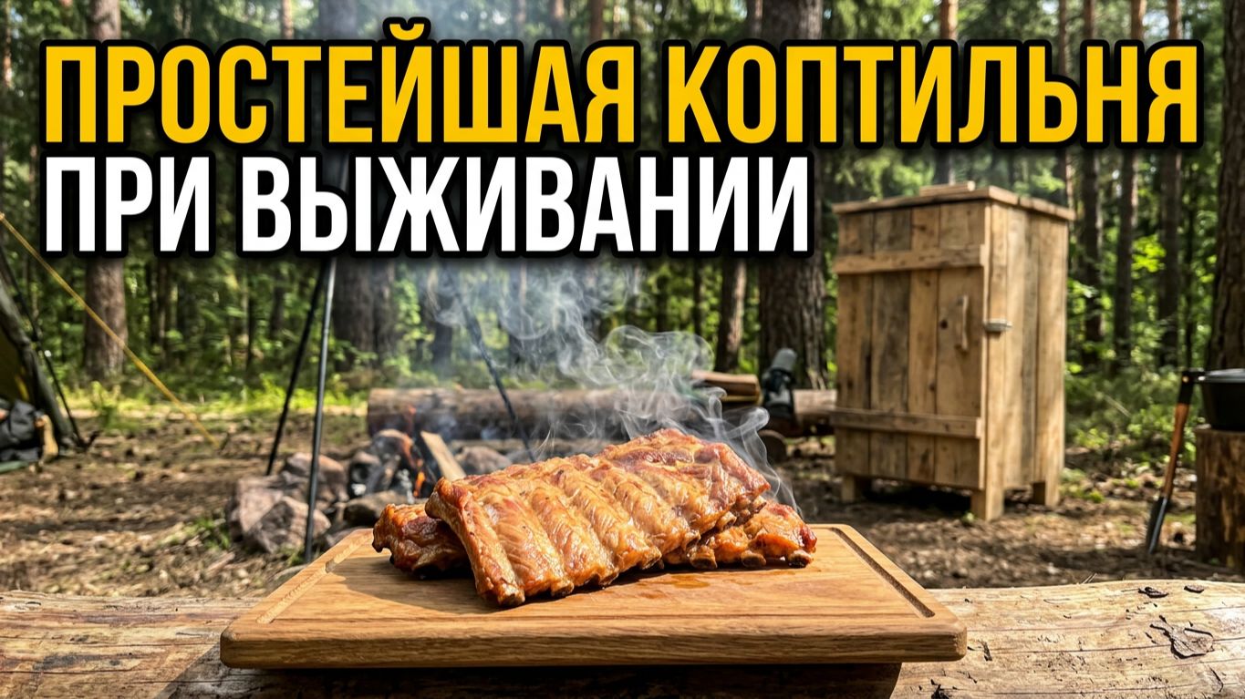 ПРОСТЕЙШИЙ ГЕНЕРАТОР ДЫМА ДЛЯ КОПЧЕНИЯ ПРИ ВЫЖИВАНИИ и как сделать 100% ЧИСТЫЙ ДЫМ для хол. копчения