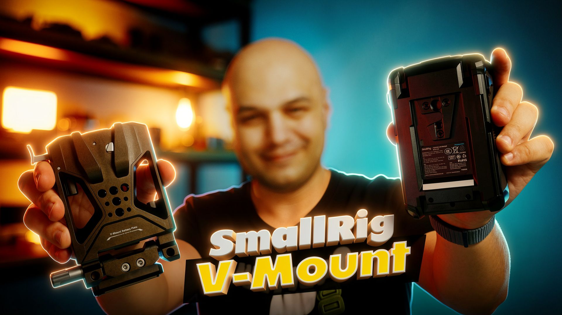 Лучшее крепление для батареи SmallRig 5315 V-Mount