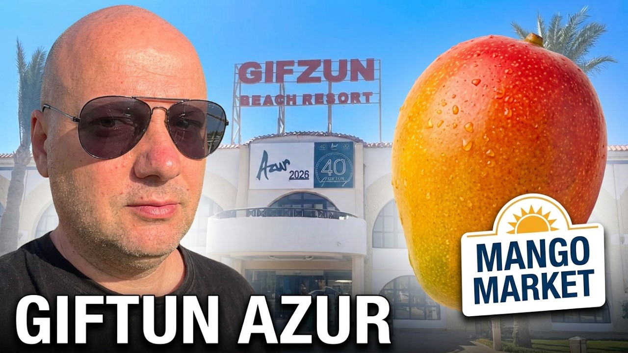 Египет 2026. Giftun Azur Beach Resort 3* Хургада. О Манго-маркет. Итоги по отелю