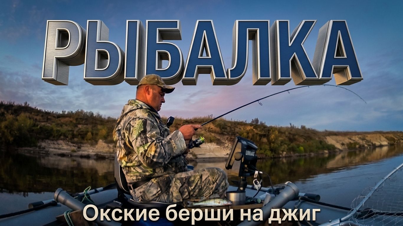 Рыбалка на джиг,Окские жирные берши в сентябрьский прекрасный день