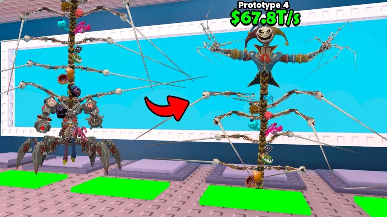 СЕКРЕТНАЯ ЭВОЛЮЦИЯ Prototype Poppy Playtime 5 — вот что вышло в Steal A Brainrot!