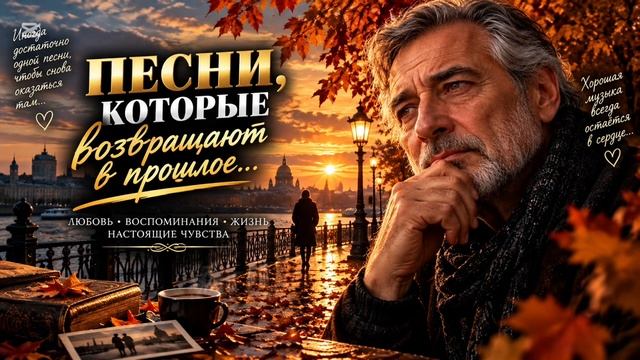 🥀 ПЕСНИ, КОТОРЫЕ ВОЗВРАЩАЮТ В ПРОШЛОЕ… _ СЛУШАЕШЬ — И СНОВА ВСПОМИНАЕШЬ ВСЮ ЖИЗНЬ