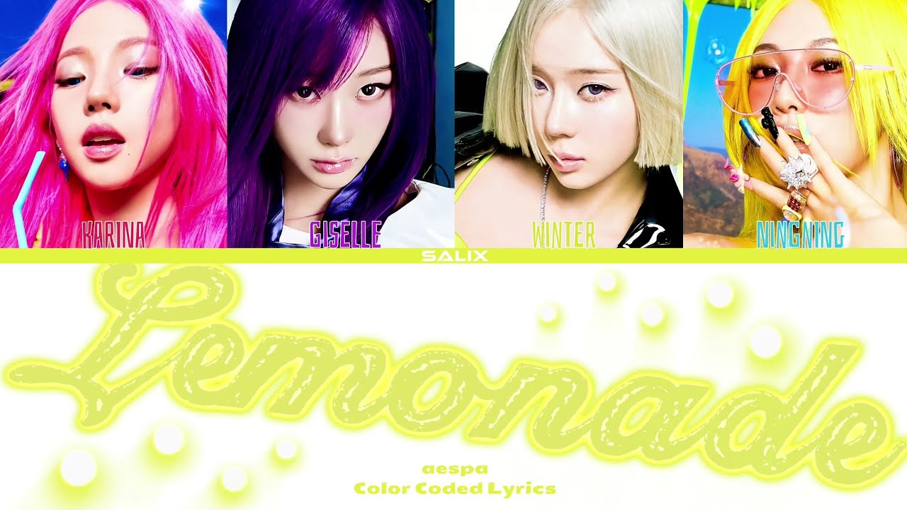 Aespa - LEMONADE ( Перевод / Color Coded Lyrics )