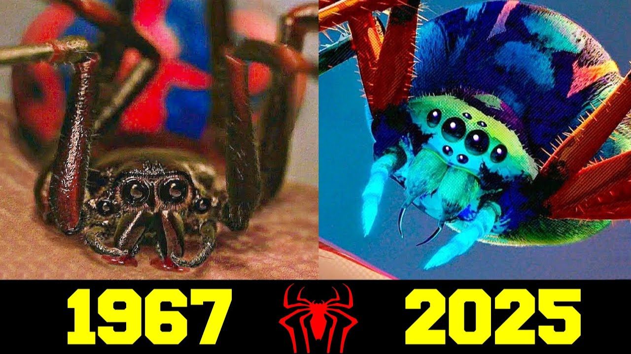 Все Укусы Радиоактивного Паука (1967-2025) ! Питер Паркер становится Паучком !
