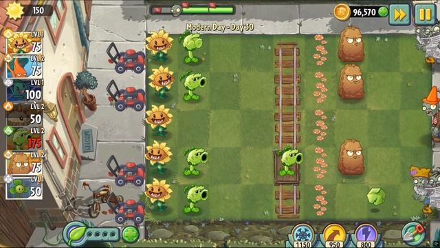 Pvz 2 How I Beat Moderm Day Day 30!