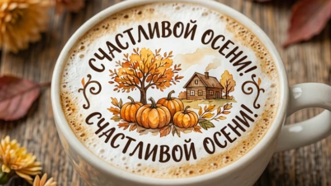 Здравствуй, осень золотая! Красивая песня о красоте осени. Счастливой осени!