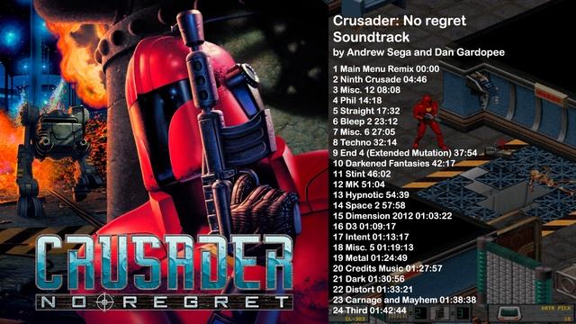 Crusader: No Regret Soundtrack