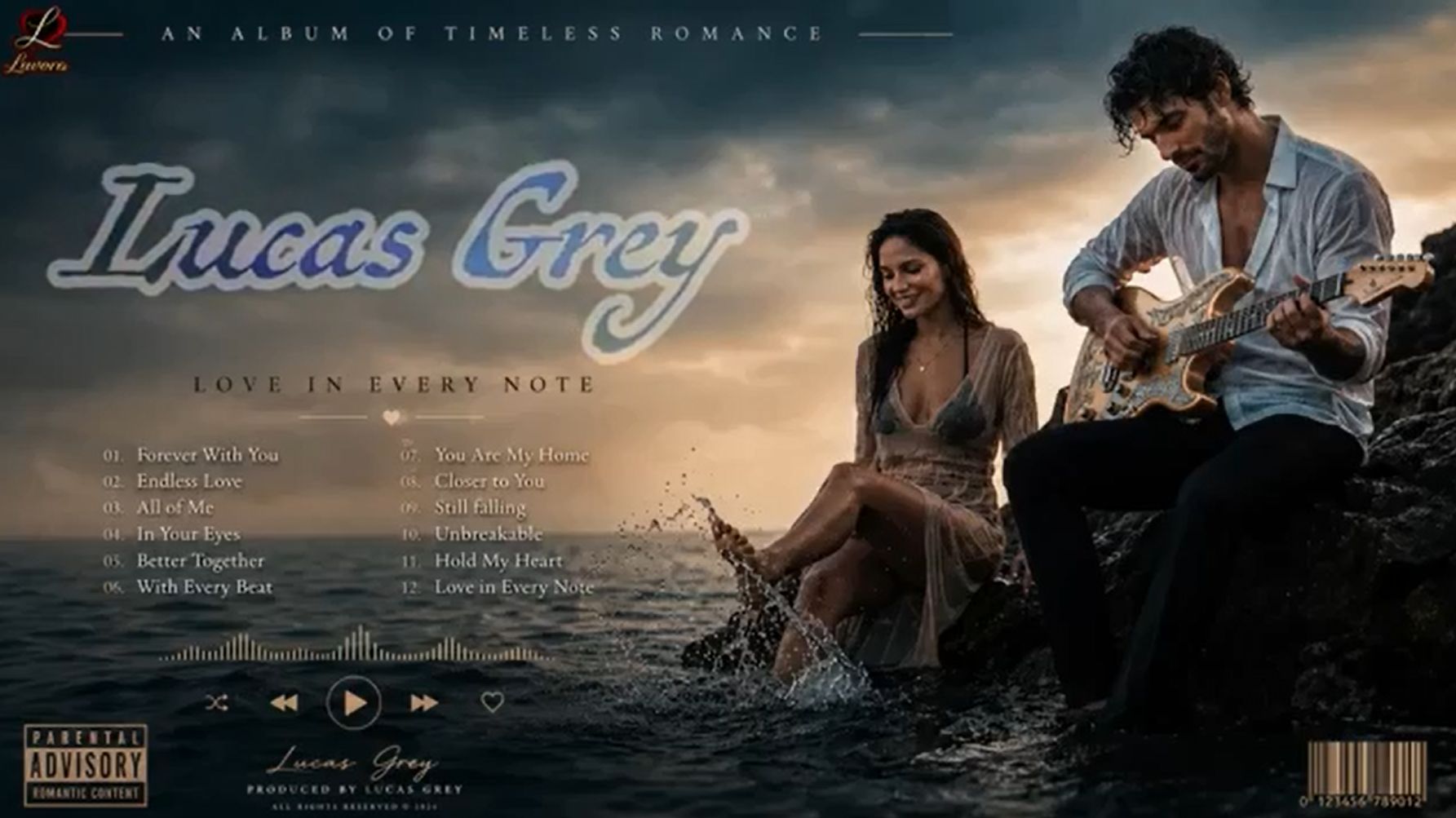 Lucas Grey – Love In Every Note _ Ultimate Romantic Love Songs 2026  Emotional