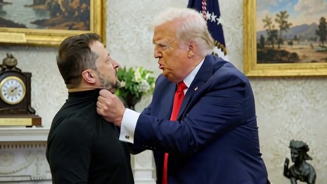 Zelensky and Trump