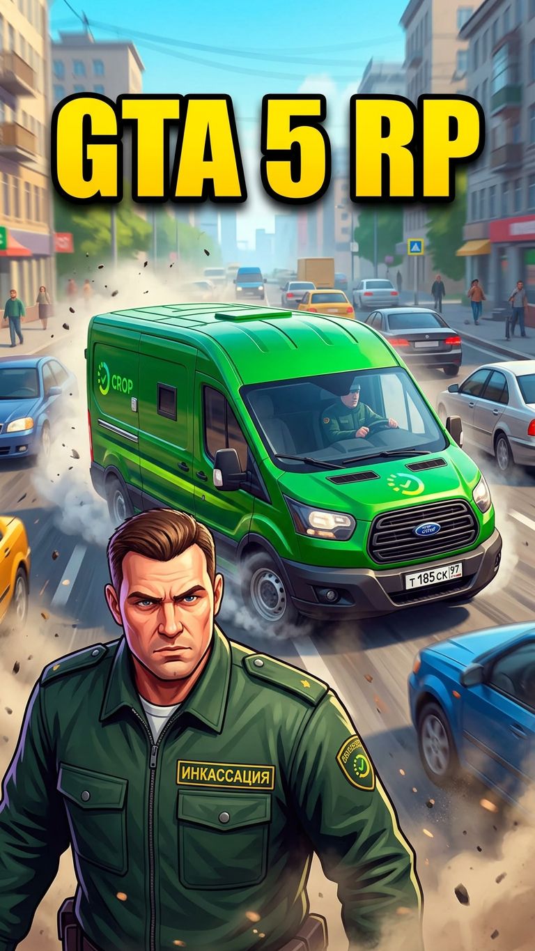 Играем в GTA 5 RP Россия Онлайн 😂 #shorts #игры