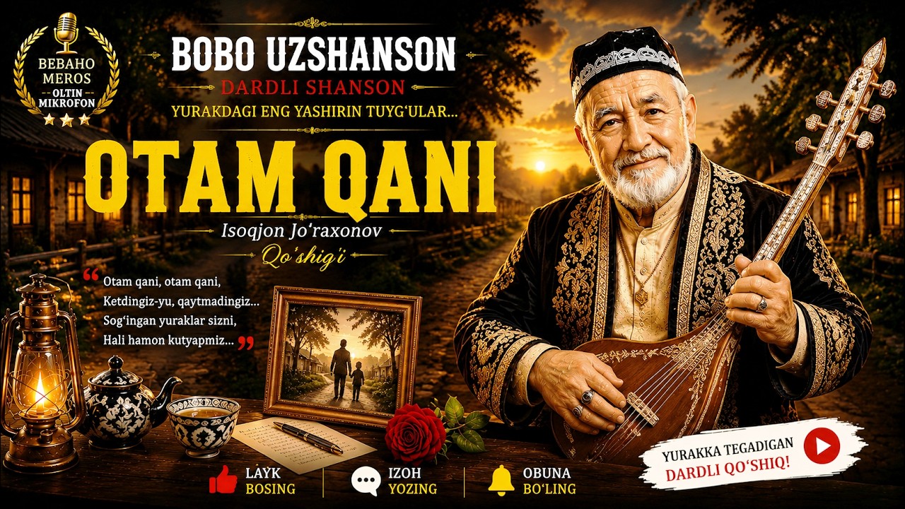 OTAM QANI | Isoqjon Jo‘raxonov Qo‘shig‘i | BOBO UZSHANSON