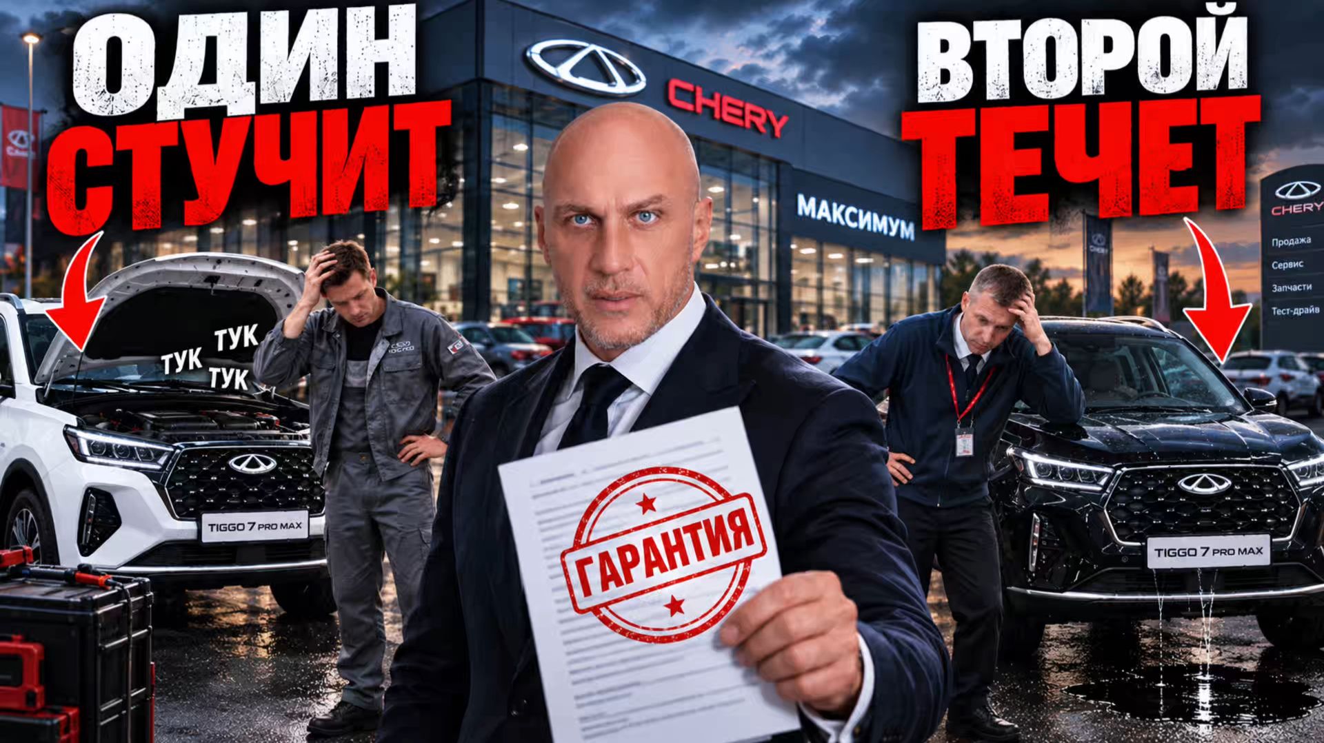 СТРАННОСТИ ГАРАНТИИ АВТОМОБИЛЕЙ CHERY