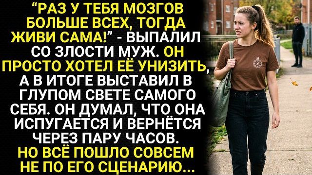 Истории из жизни| Раз у тебя мозгов больше всех, тогда живи сама |Аудио рассказы|Жизненные истории