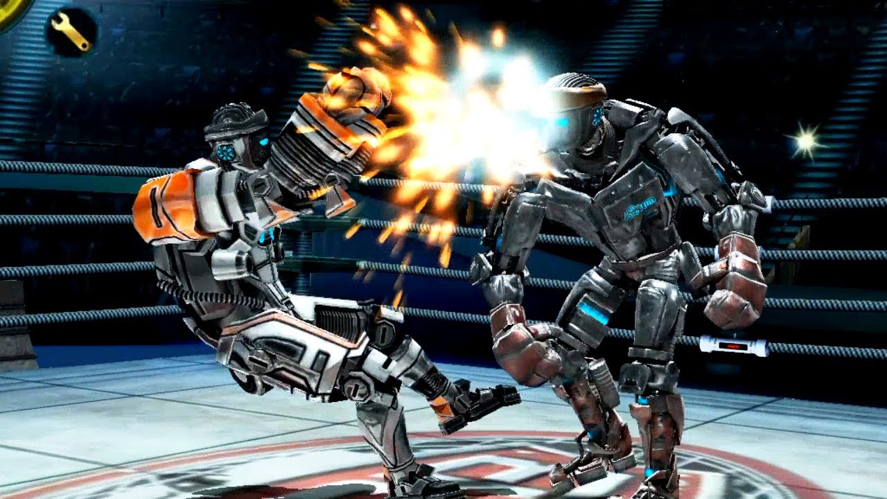 REAL STEEL WRB Atom VS Zeus & Atom & Fat Boy & Ambush & Aquabot
