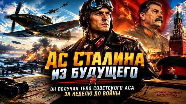 Аудиокнига полностью. Попаданцы.  «Ас Сталина из будущего» Книга 1 из 2