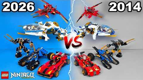 Транспортные средства LEGO Ninjago СТАРОЕ ПРОТИВ НОВОГО... Перезапуск