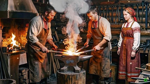 Во кузнице.Русские народные в современном звучании
