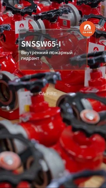 Кран пожарный внутренний SNSSW65-I CA-FIRE #Безопасность #Пожар
