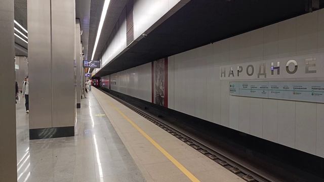Метро Москвы замечательная и очень красивая подборка движения метропоезда