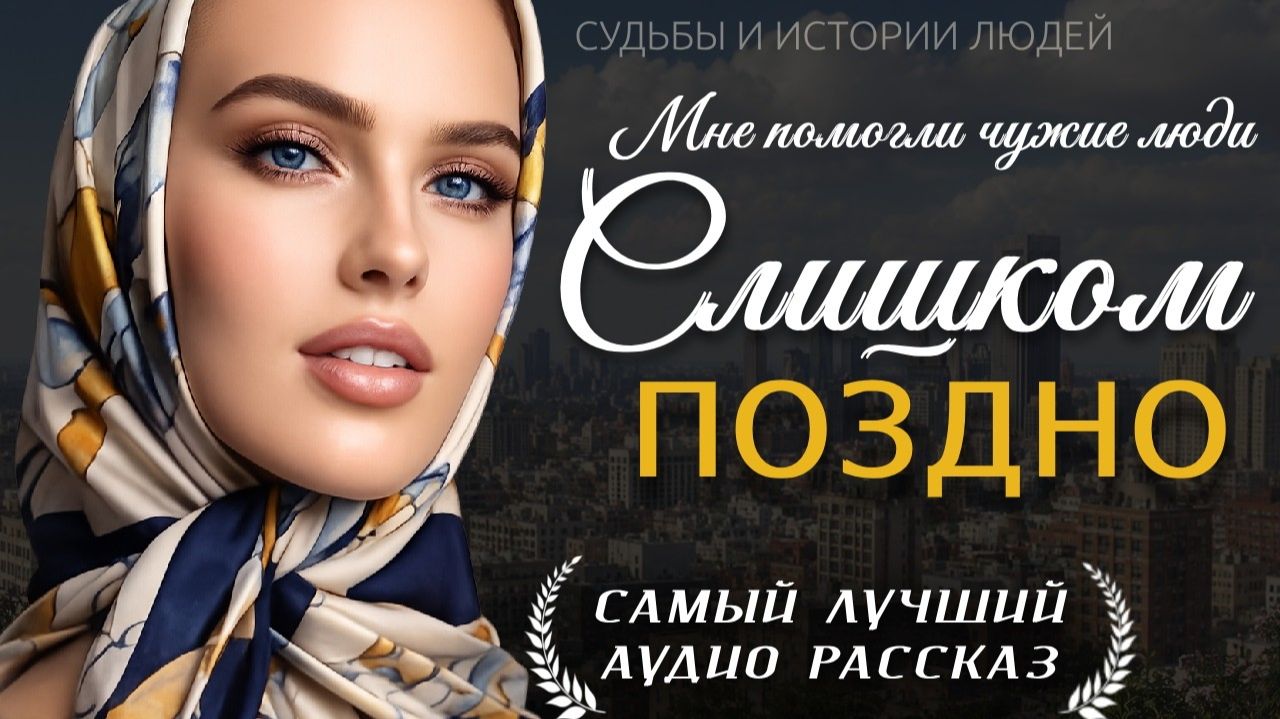 «СЛИШКОМ ПОЗДНО» — История о любви, потере и подарке, который изменил всю жизнь | Аудио рассказ