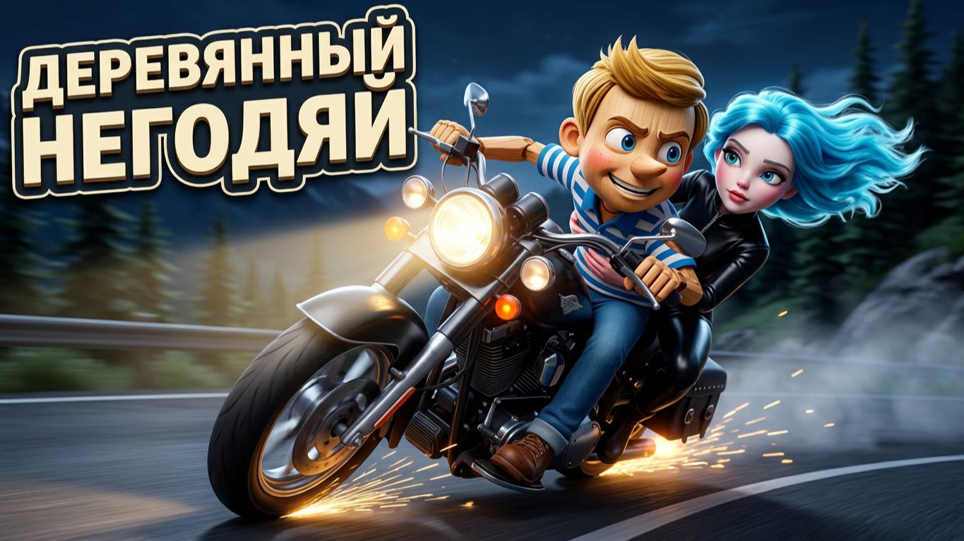 Буратино. Деревянный негодяй и чопорная красавица. Перезагрузка