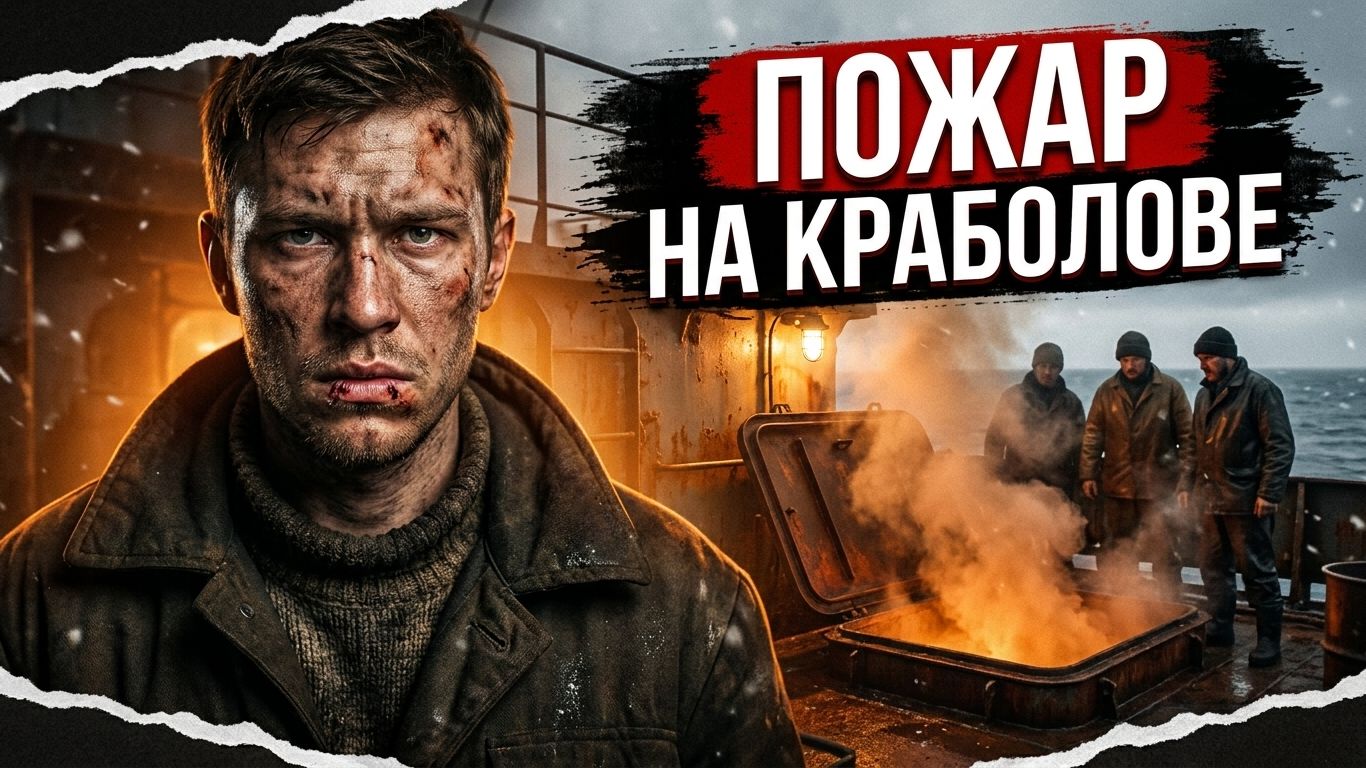 ПОЖАР НА КРАБОЛОВЕ | КРИМИНАЛЬНАЯ ДРАМА / АУДИОКНИГА