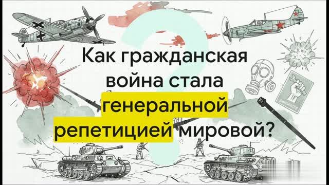 10 класс. Рост международной напряжённости в 1930-е гг. Гражданская война в Испании