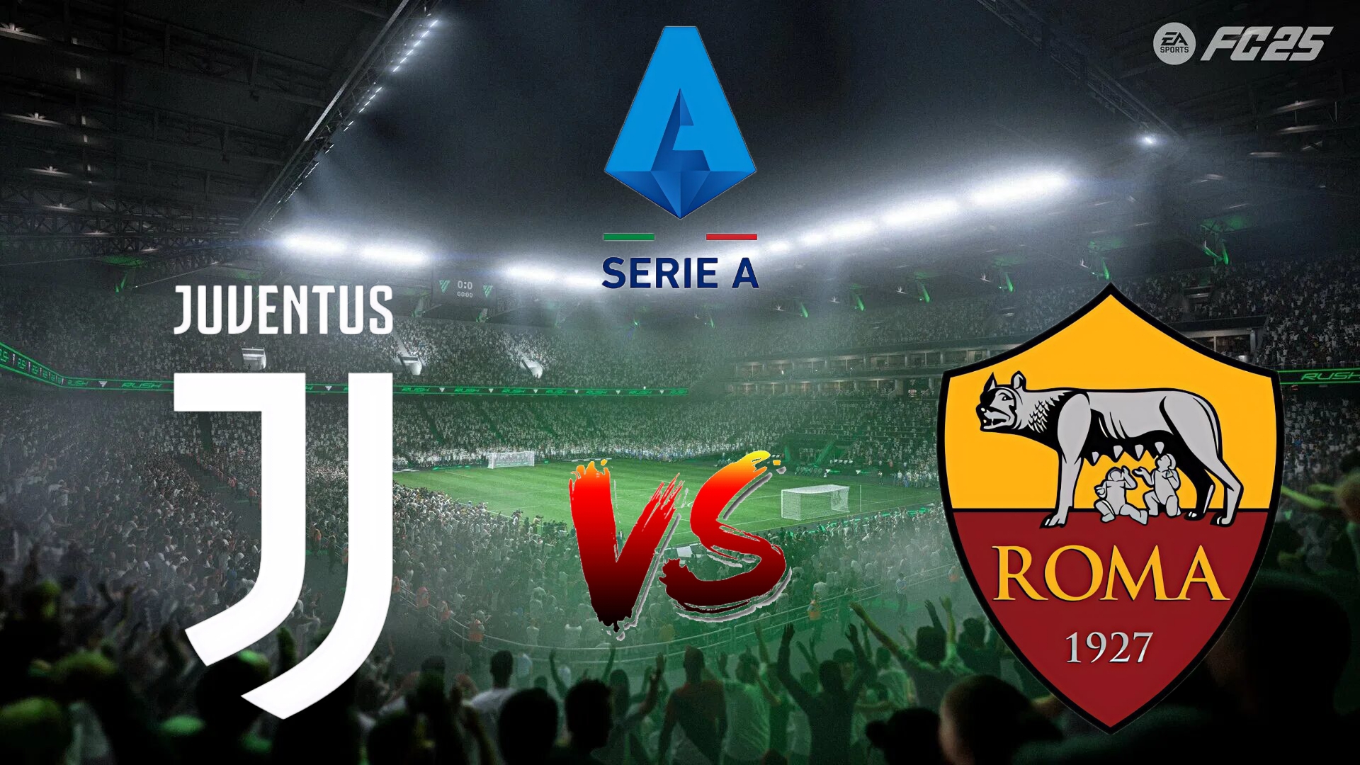 EA Sports FC 25. Ювентус 🆚 Рома .